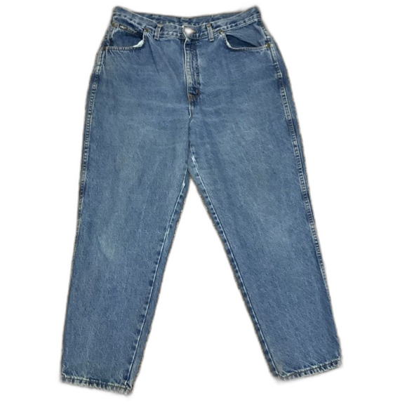 Chic Vintage 90s High Waisted Medium Wash Mom Jeans Size 20 - Picture 2 of 15